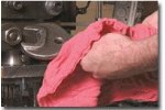 Red Shop Towels