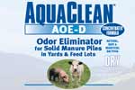AquaClean ACF / AOE-D Dry Manure Odor Control, Enhancer for Liquid Products