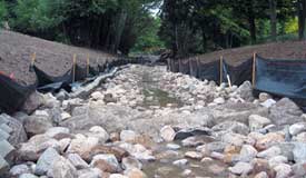 Silt Fence - Runoff and sedimentation control