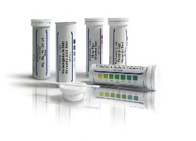 Customized pH and Merckoquant® test strips