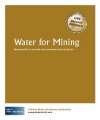 Water for Mining - Opportunities In Scarcity And Environmental Regulation
