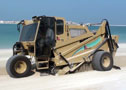 Model 5500 Cleaning Dredged Beach in Dubai