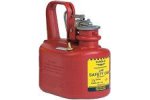 EAGLE - EM-1510 - ½ Gal. HDPE Laboratory Safety Can (Red)