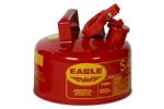 EAGLE - EM-UI-10-FS - 1 Gal. Metal Gas Can (Red w/ F-15 Funnel)