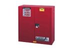 Justrite - JR-893011 - 40 Gal. Sure-Grip EX Safety Cabinet (Manual, Red)