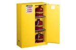 Justrite - JR-894520 - 45 Gal. Sure-Grip EX Safety Cabinet (Self-Close, Yellow)