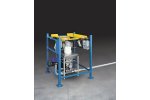 Half Frame Low Cost Bulk Bag Unloader for Pneumatic Conveying Systems