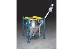 Half Frame Low Cost Bulk Bag Unloader with Flexible Screw Conveyor