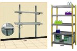 KLED, RRA40 and RRA60 - Range R  Safety Shelving