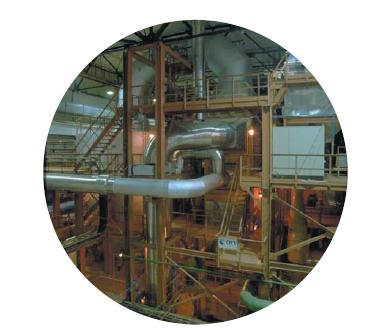 Saint-Petersburg (Russia) The PYROFLUID incinerator combined with thermal exchanger