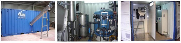 Containerized Sludge Dewatering & Filtration Plants