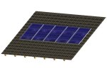 Pitched Roof Structures For Framed And Frameless Photovoltaic Modules