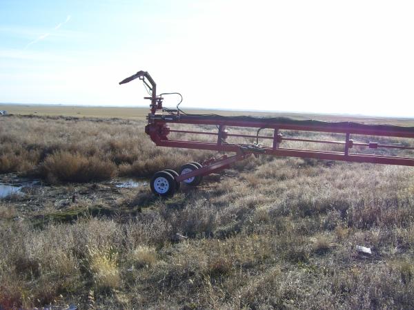 Hydraulic Double Wheel Axle with 7 foot lift