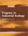Progress in Industrial Ecology, An International...