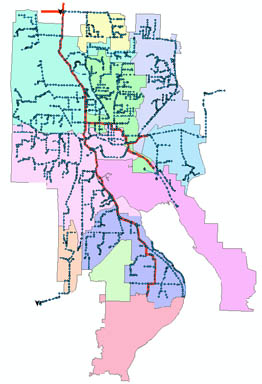 Sewer Model Development, City of Redmond, Washington State.