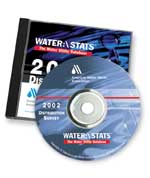 WATERSTATS 2002 WATER UTILITY DISTRIBUTION SURVEY CD-ROM